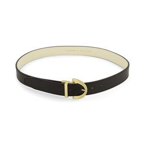 Women's Eartha 3cm Belt, Black, Large✨
